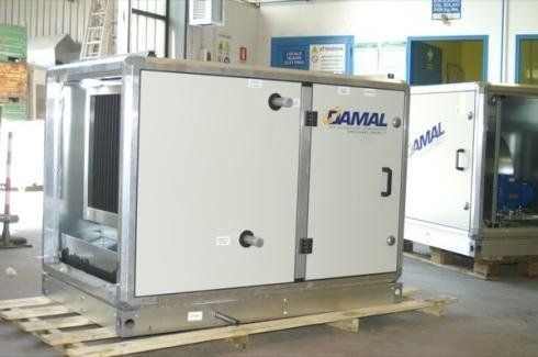 centrale di trattamento aria per celle prove motori