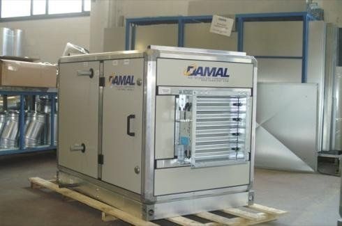 centrale di trattamento aria per industria