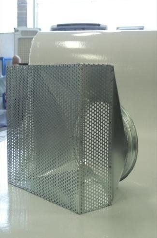 dettaglio di un componente per canalizzazione