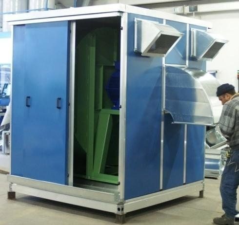 dettaglio cabina afonica realizzata dall'azienda