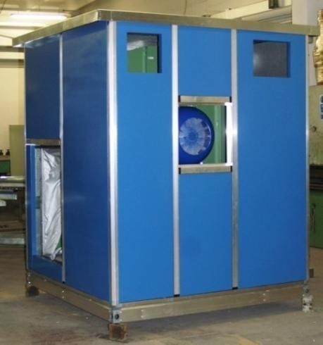 cabina afonica realizzata dall'azienda