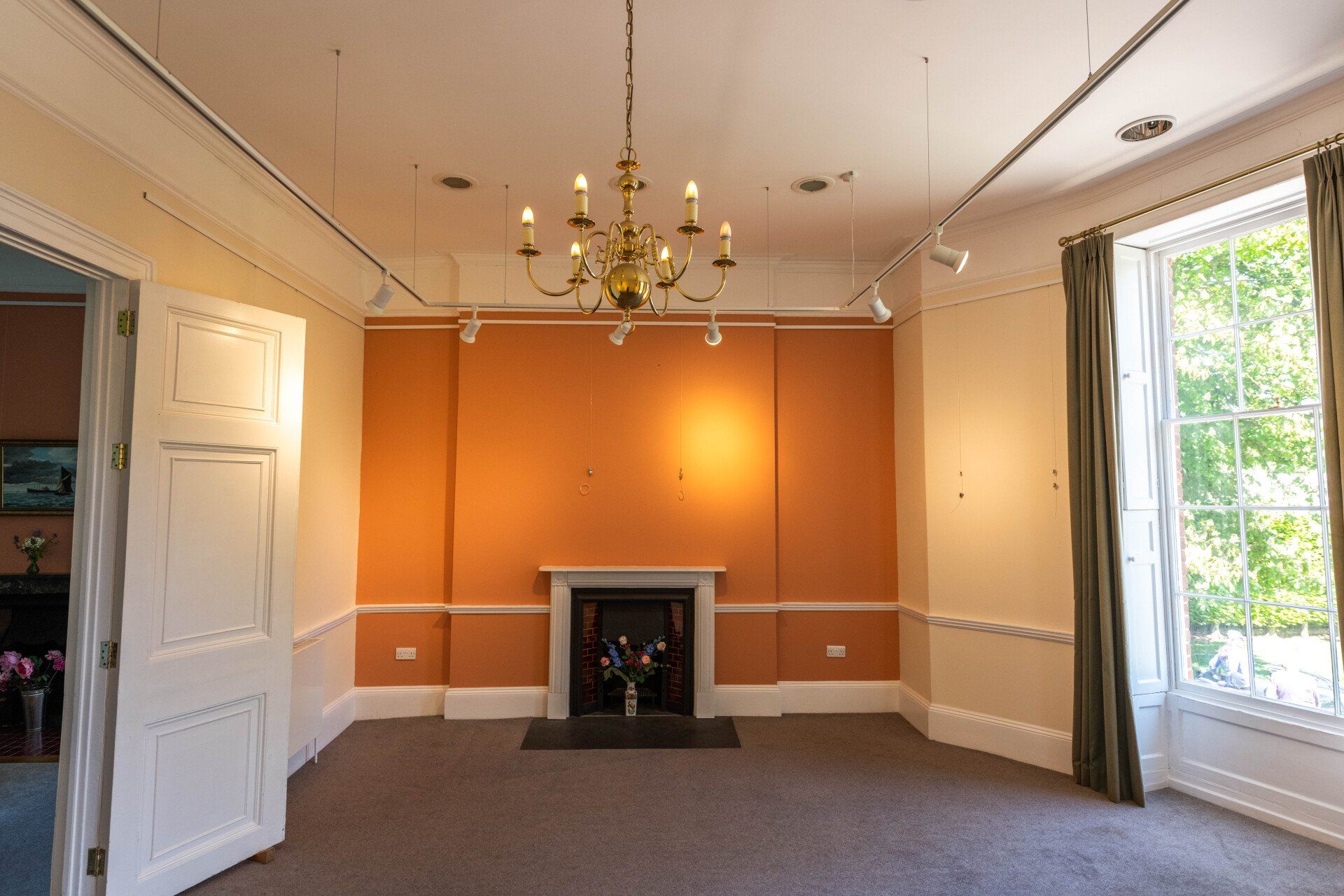 The beautiful Amyatt Room at Kennaway House