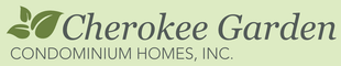 The logo for cherokee garden condominium homes inc.