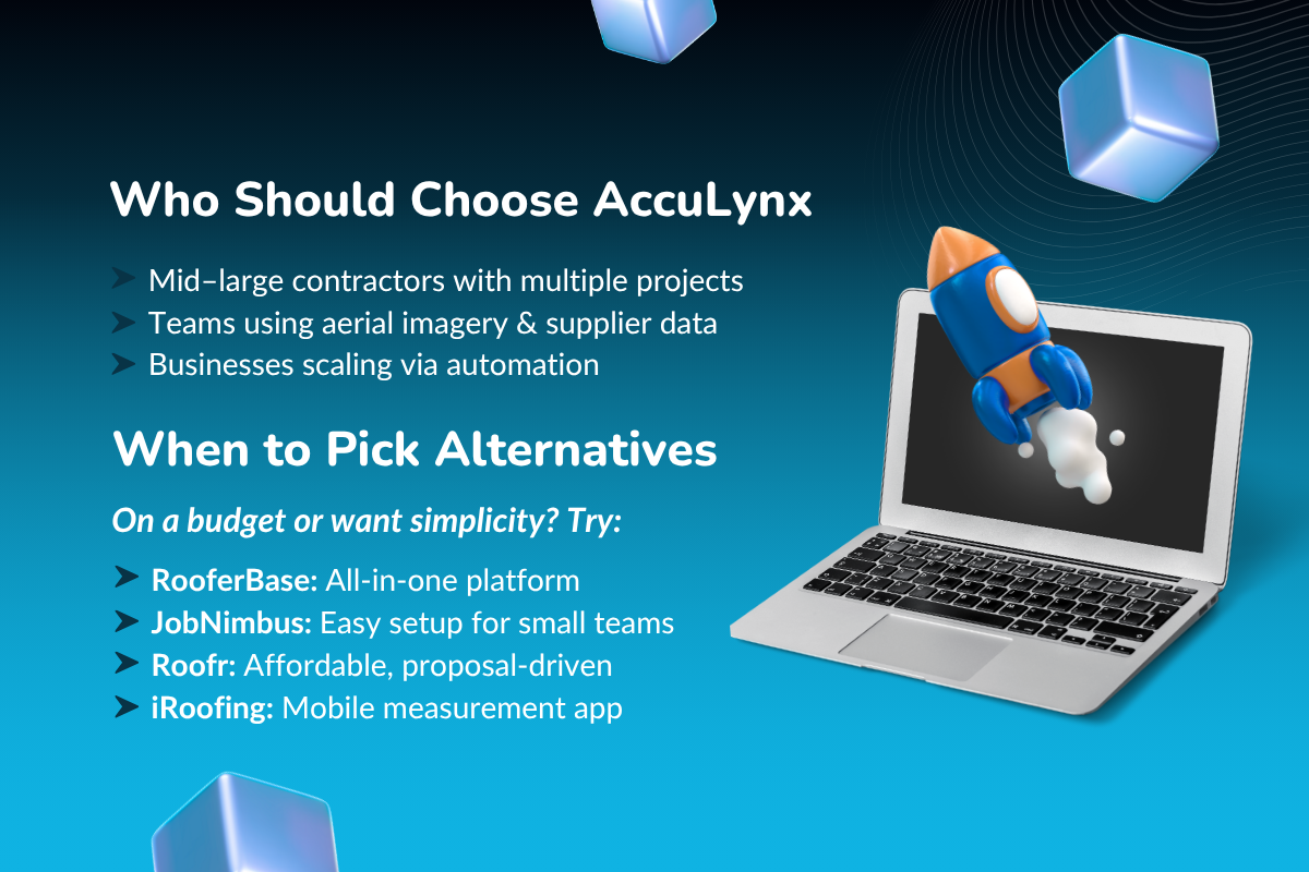 Best Alternatives to AccuLynx for Roofing Companies: Which one fits your needs