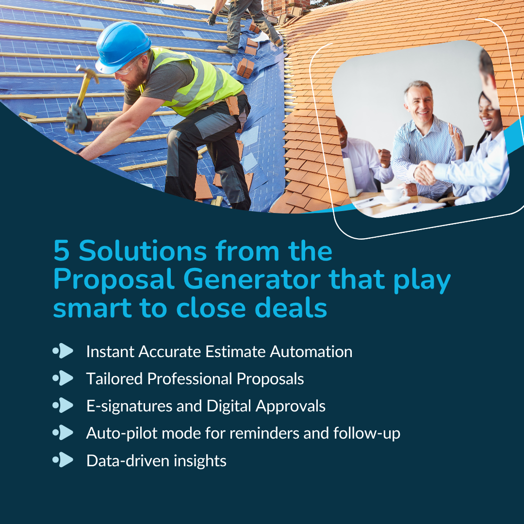 5 Solutions from the Proposal Generator that play smart to close deals 