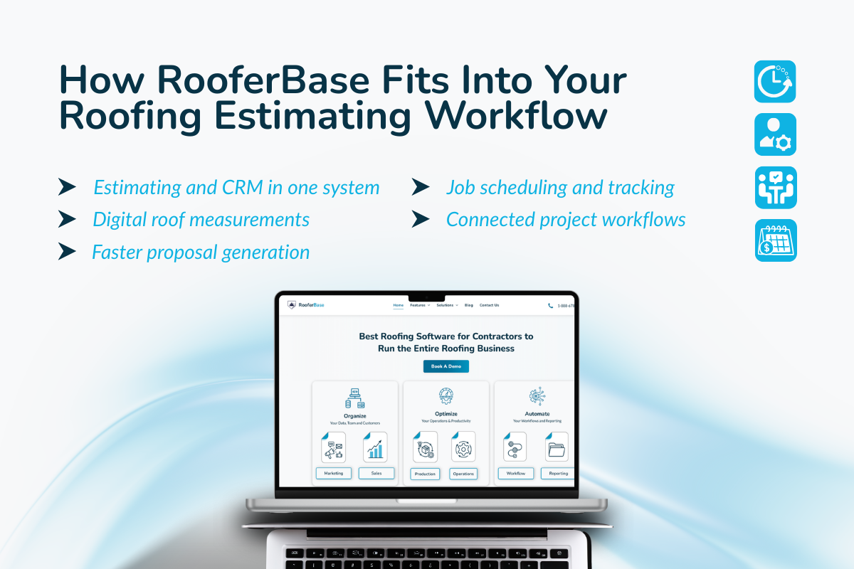 How RooferBase Fits Into Your Roofing Estimating Workflow?