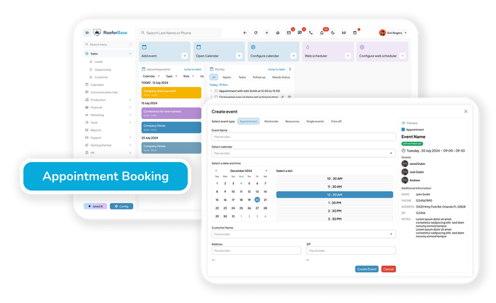 Roofing Appointment Setting Software
