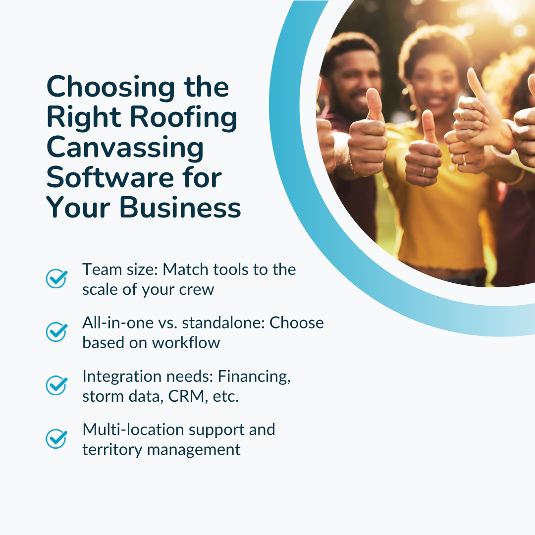 Choosing the Right Roofing Canvassing Software for Your Business