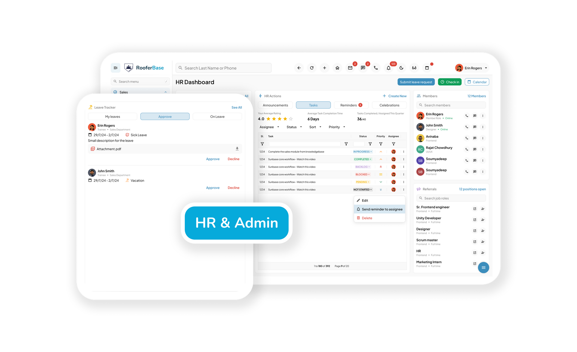 Roofing CRM
