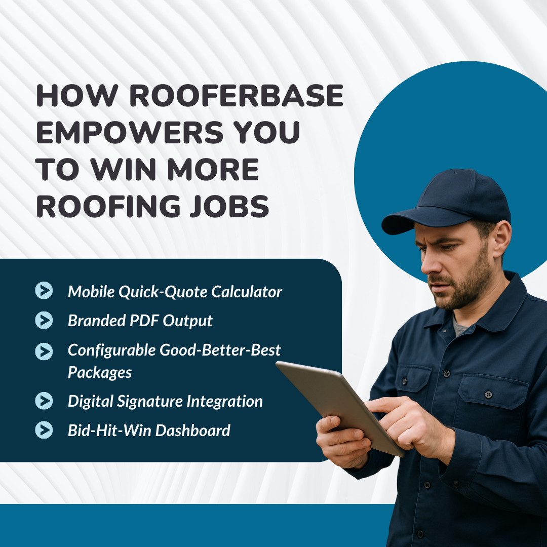 How RooferBase Empowers You to Win More Roofing Jobs 