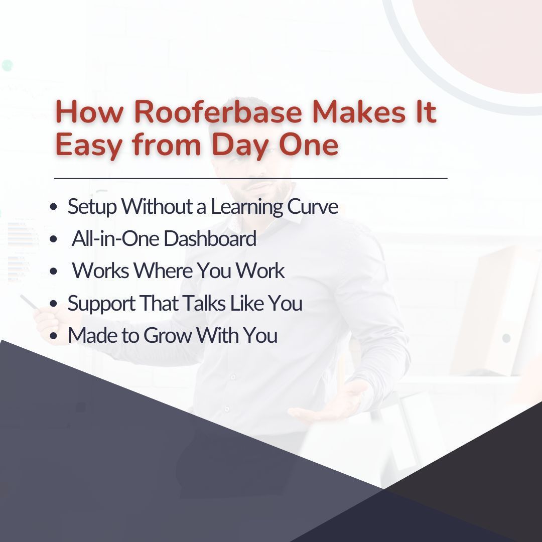 How Rooferbase Makes It Easy from Day One