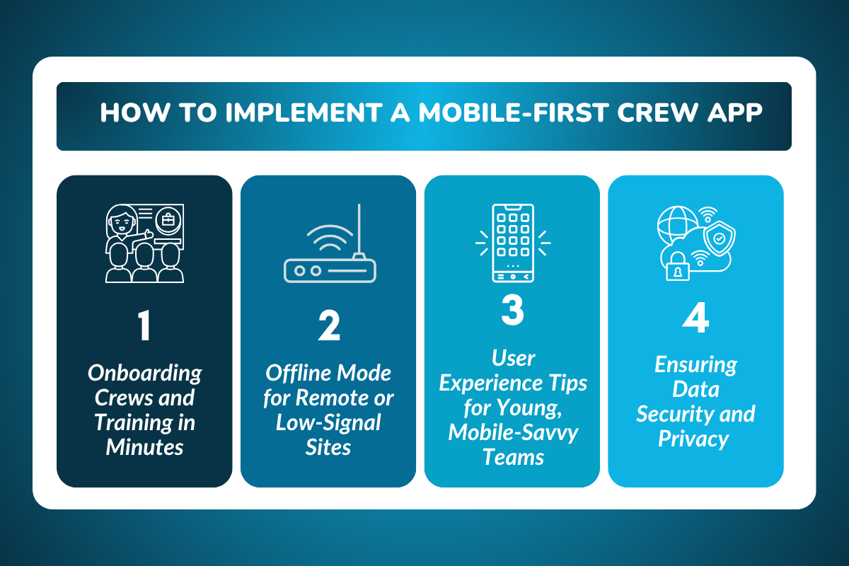 How to Implement a Mobile-First Crew App