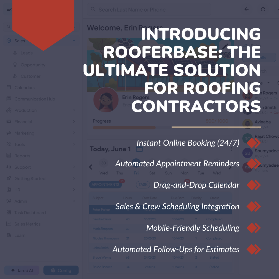 Introducing Rooferbase: The Ultimate Solution for Roofing Contractors
