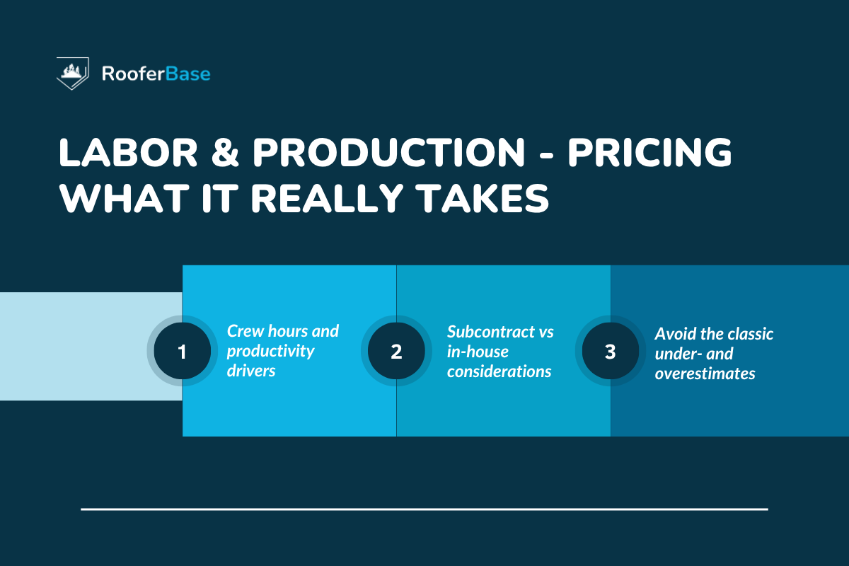 What Does It Really Take to Price Roofing Labor Correctly?