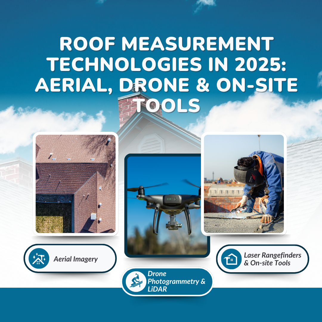 Roof Measurement Technologies in 2025: Aerial, Drone & On-Site Tools