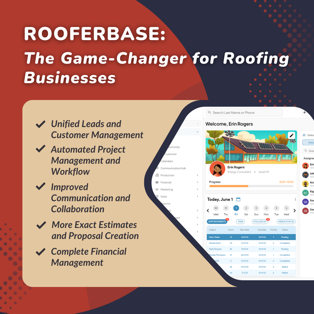 Rooferbase: The Game-Changer for Roofing Businesses