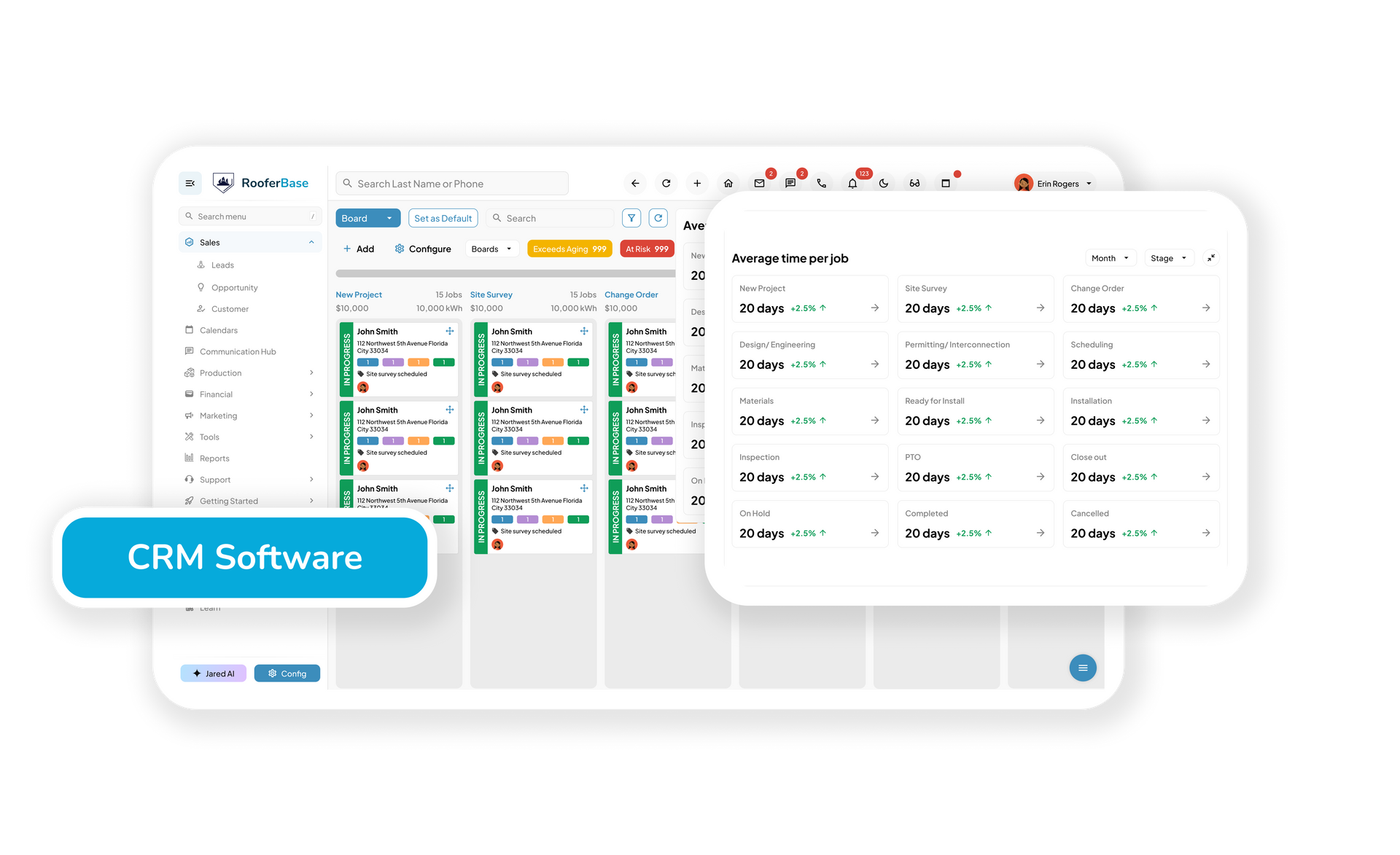 Roofing CRM Software