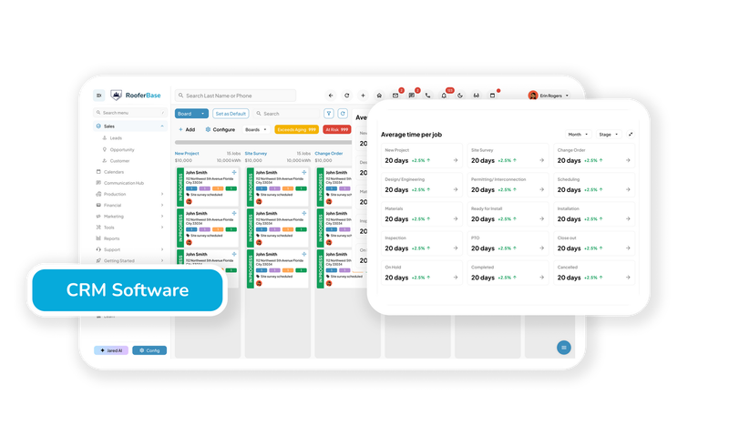 Roofing CRM Software