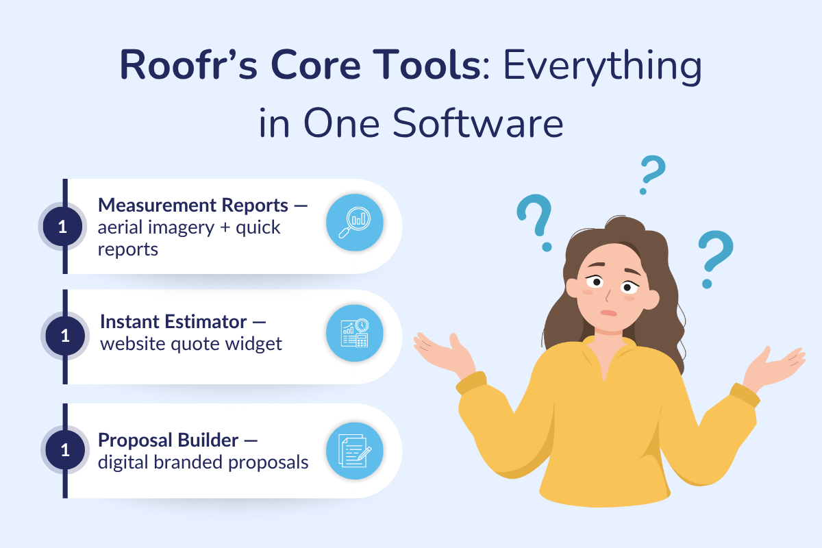 Roofr’s Core Tools: Everything in One Software