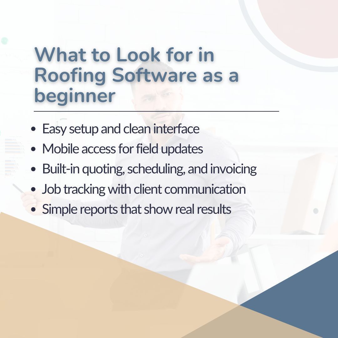 Roofing Software