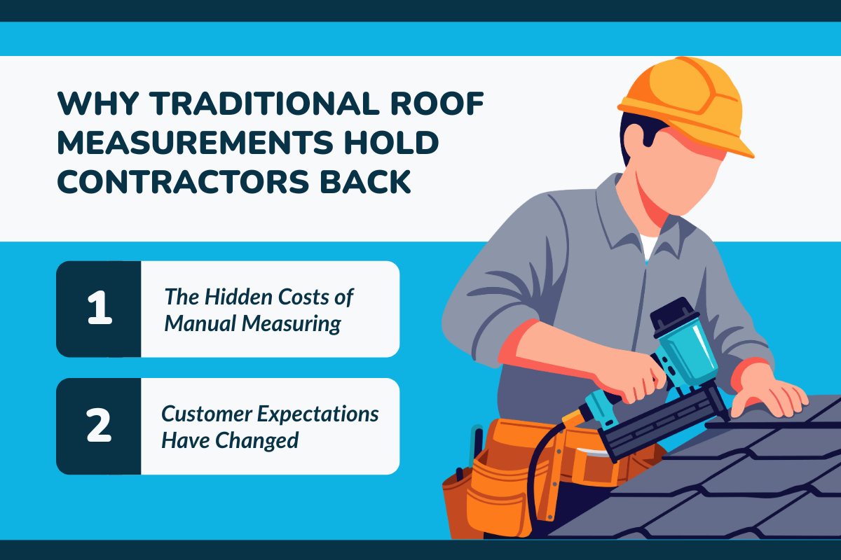 Why Traditional Roof Measurements Hold Contractors Back?
