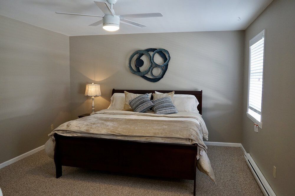 Master Bedroom—Vacation Rental in Lake George, NY