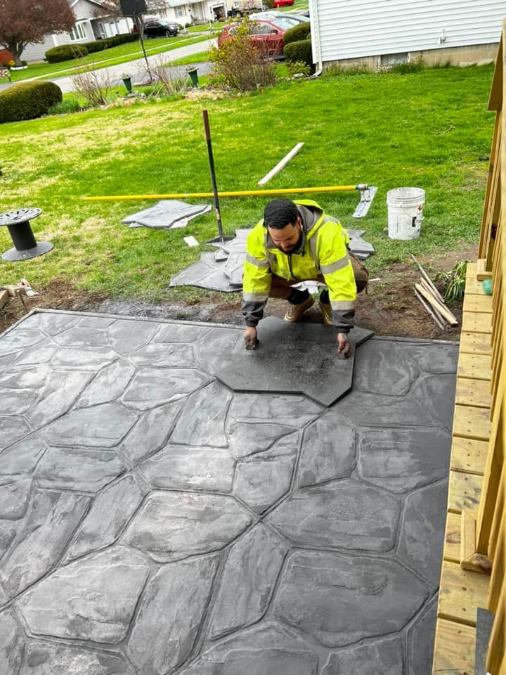 Man Working — Rochester, NY — Monty's Concrete