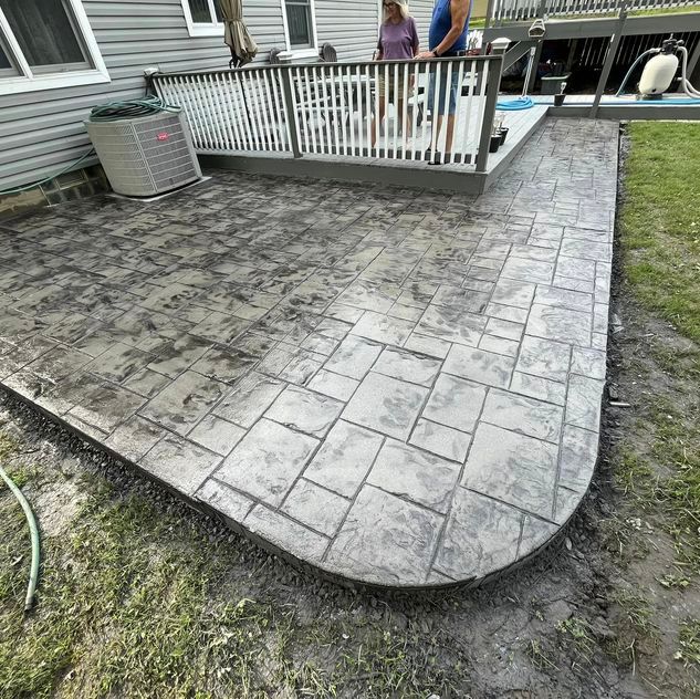 Decorative concrete — Rochester, NY — Monty's Concrete