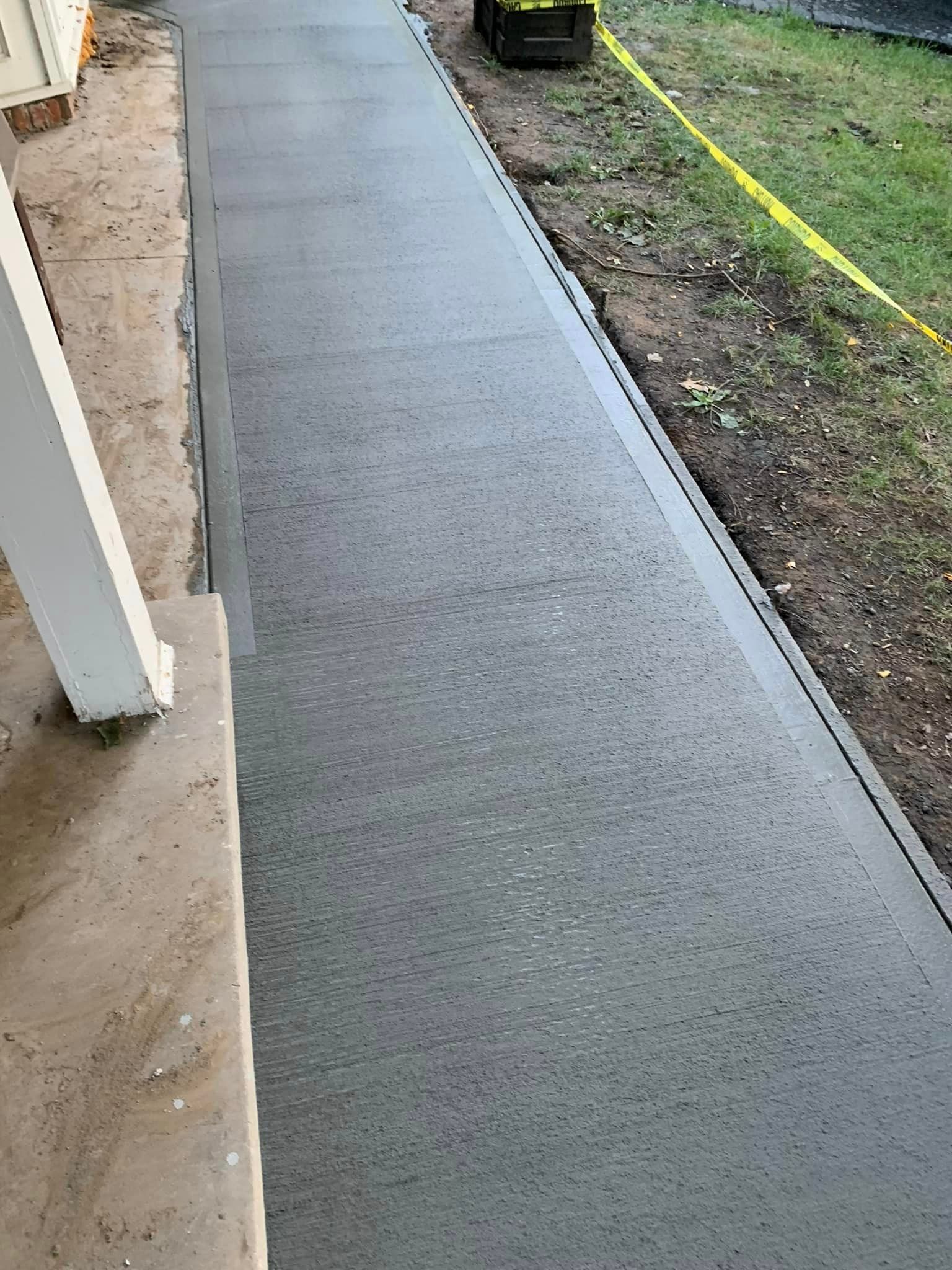 House Walkway — Rochester, NY — Monty's Concrete