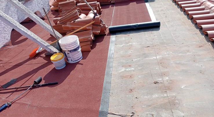 Instalación profesional de teja