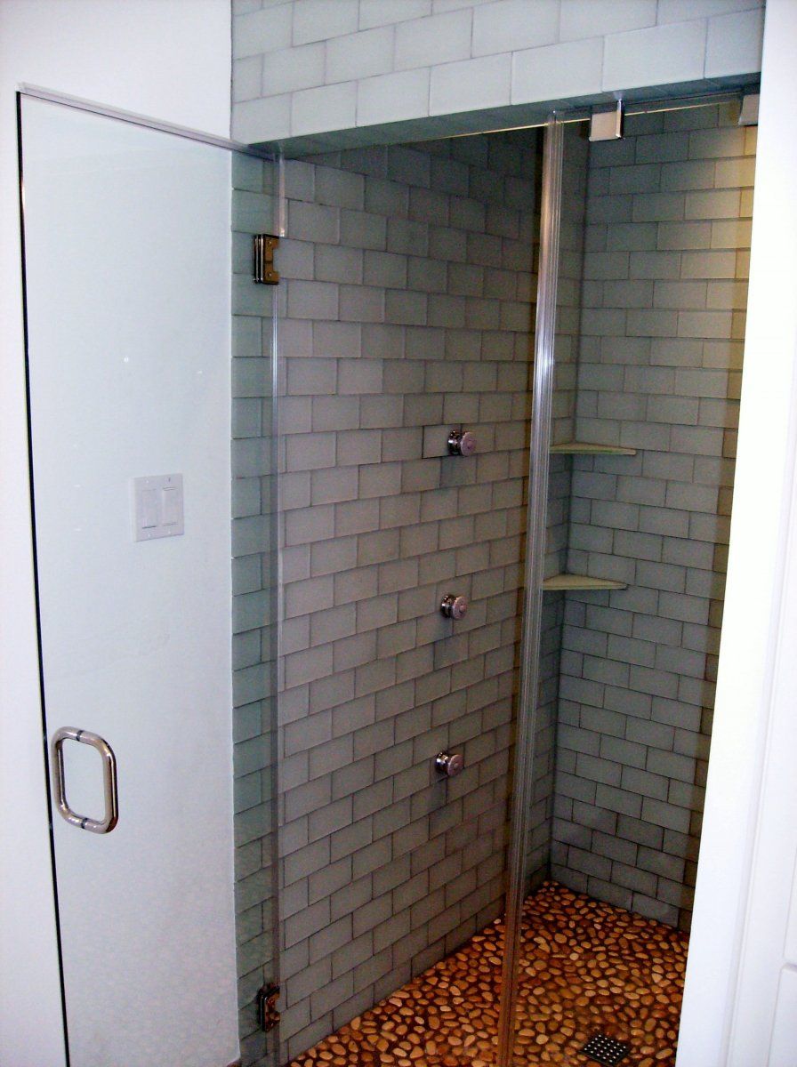 Shower Glass Door — Shower Room With Glass Door in Stafford, TX