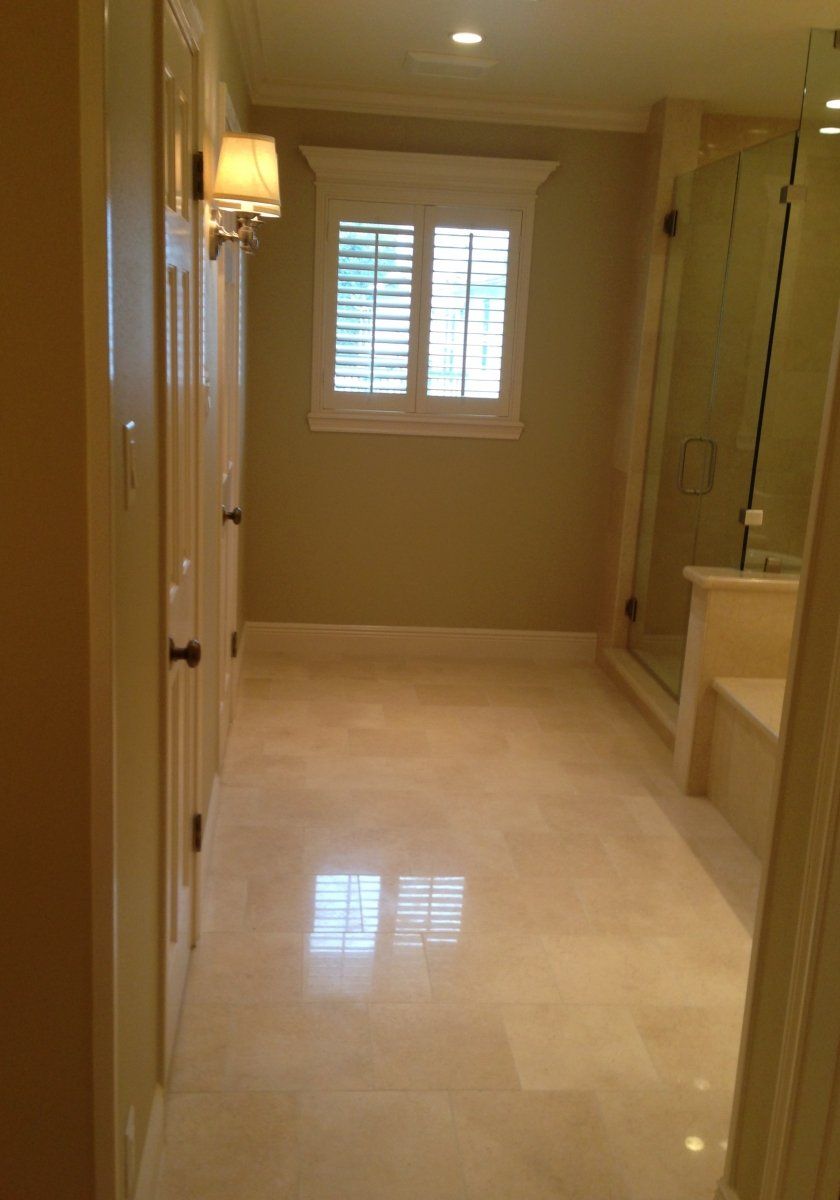 Bathroom Floor — Shinny Bathroom Floor in Stafford, TX