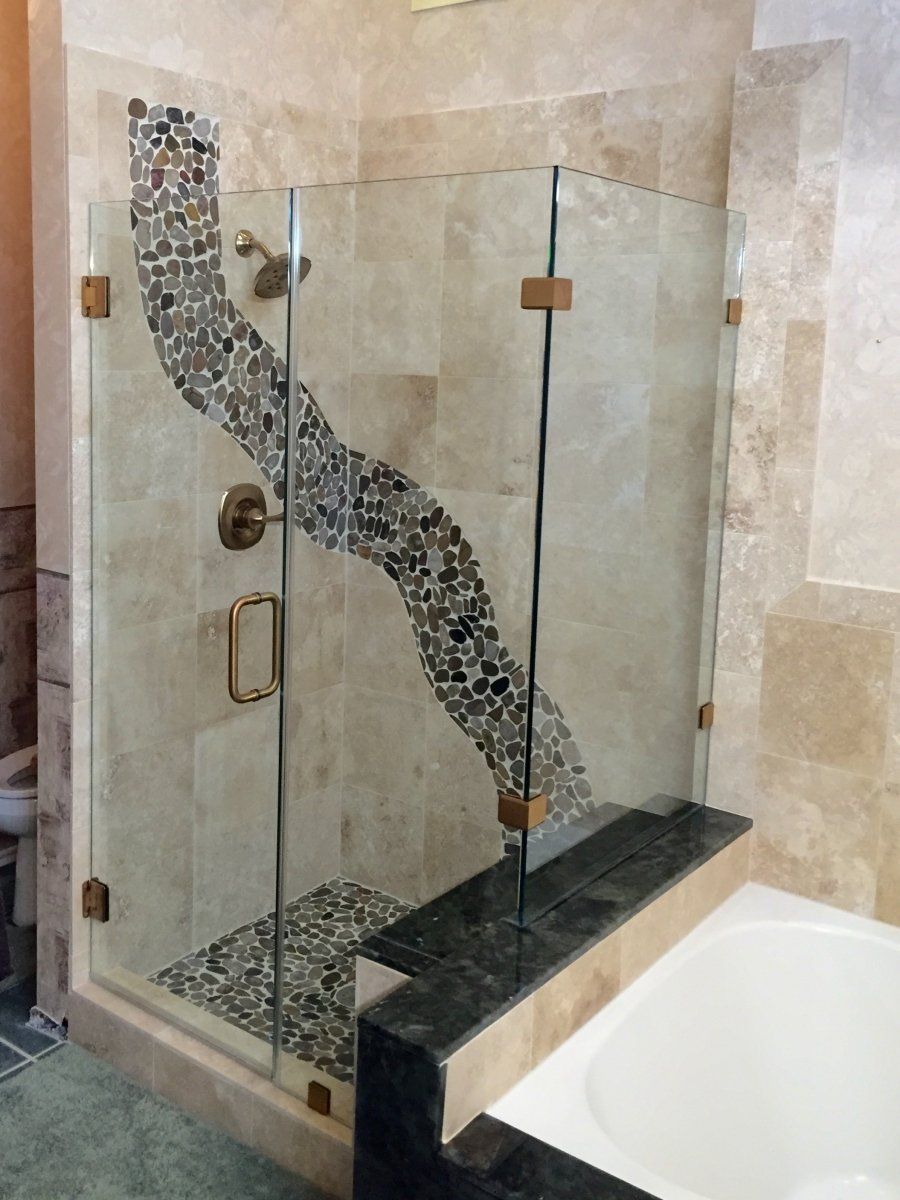 Glass Shower Cubicle — Shower Cubicle With Glass Enclosure in Stafford, TX