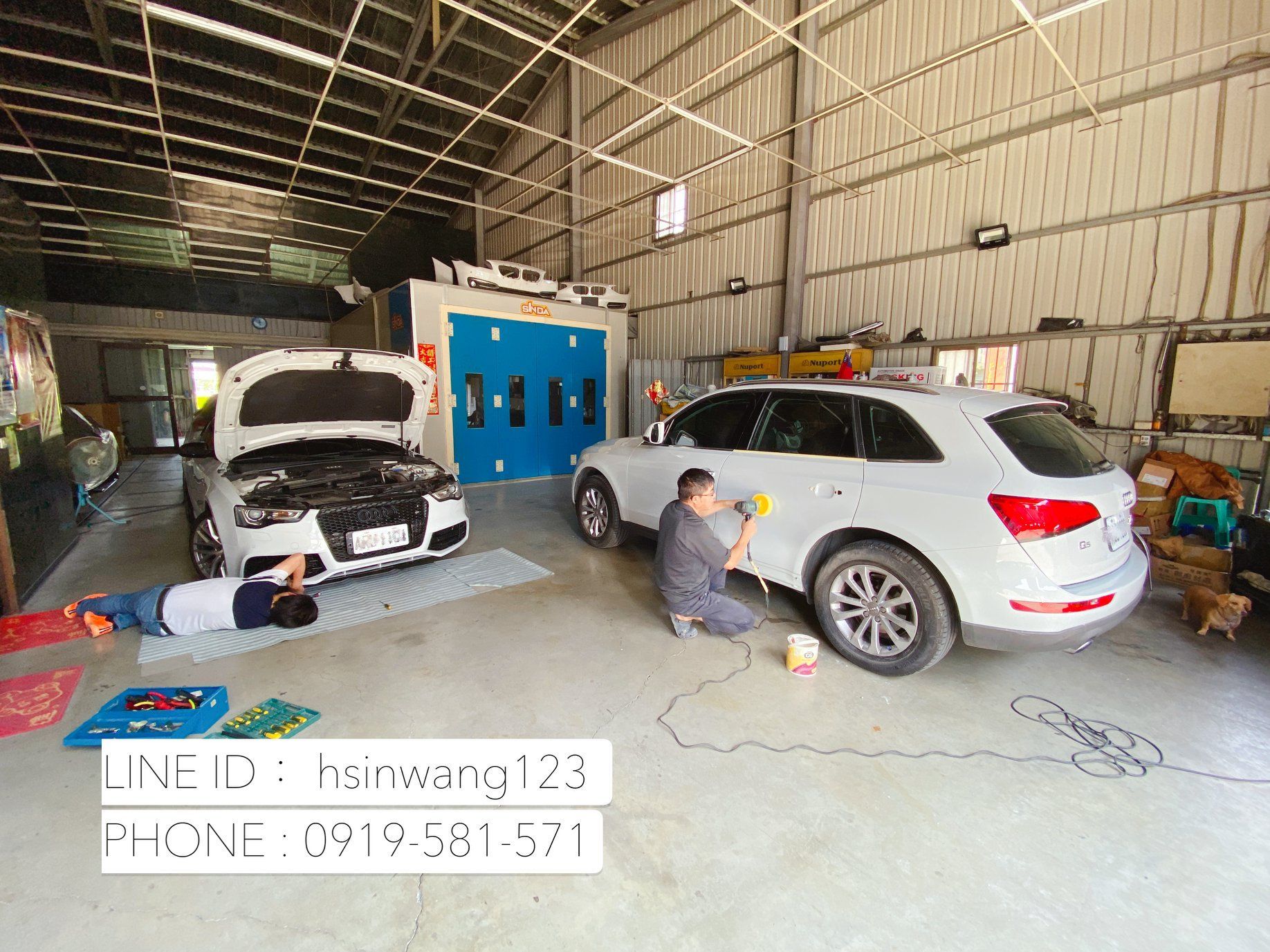 鑫旺汽車極致鈑烤板烤,
超跑車主指定專業鈑金頂級烤漆極致施工,
專精各式進口特殊車,高價車,環中路汽車鈑烤板烤,三十年鈑烤經驗,