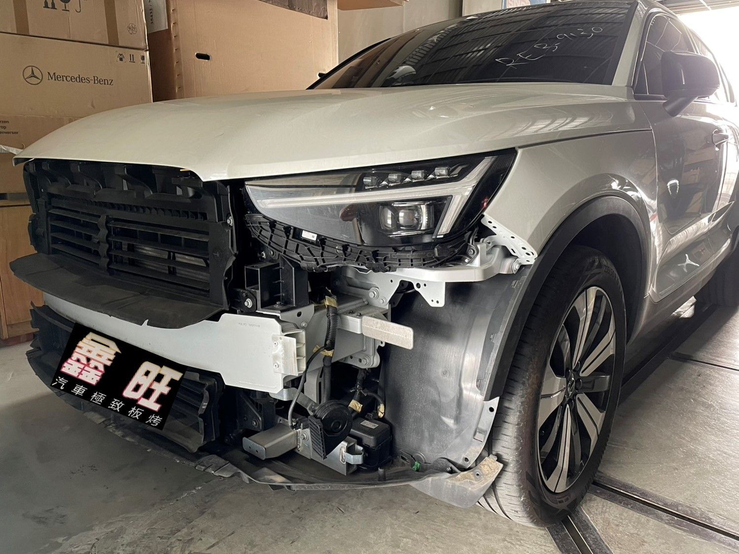Volvo C40 富豪 C40 進廠狀況