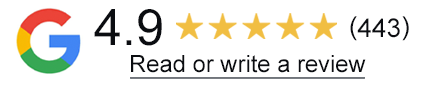 A google logo that says read or write a review