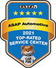 Asap automotive is a top rated service center in 2021.