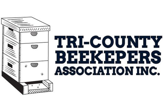 The logo for the tri-county beekeepers association inc.