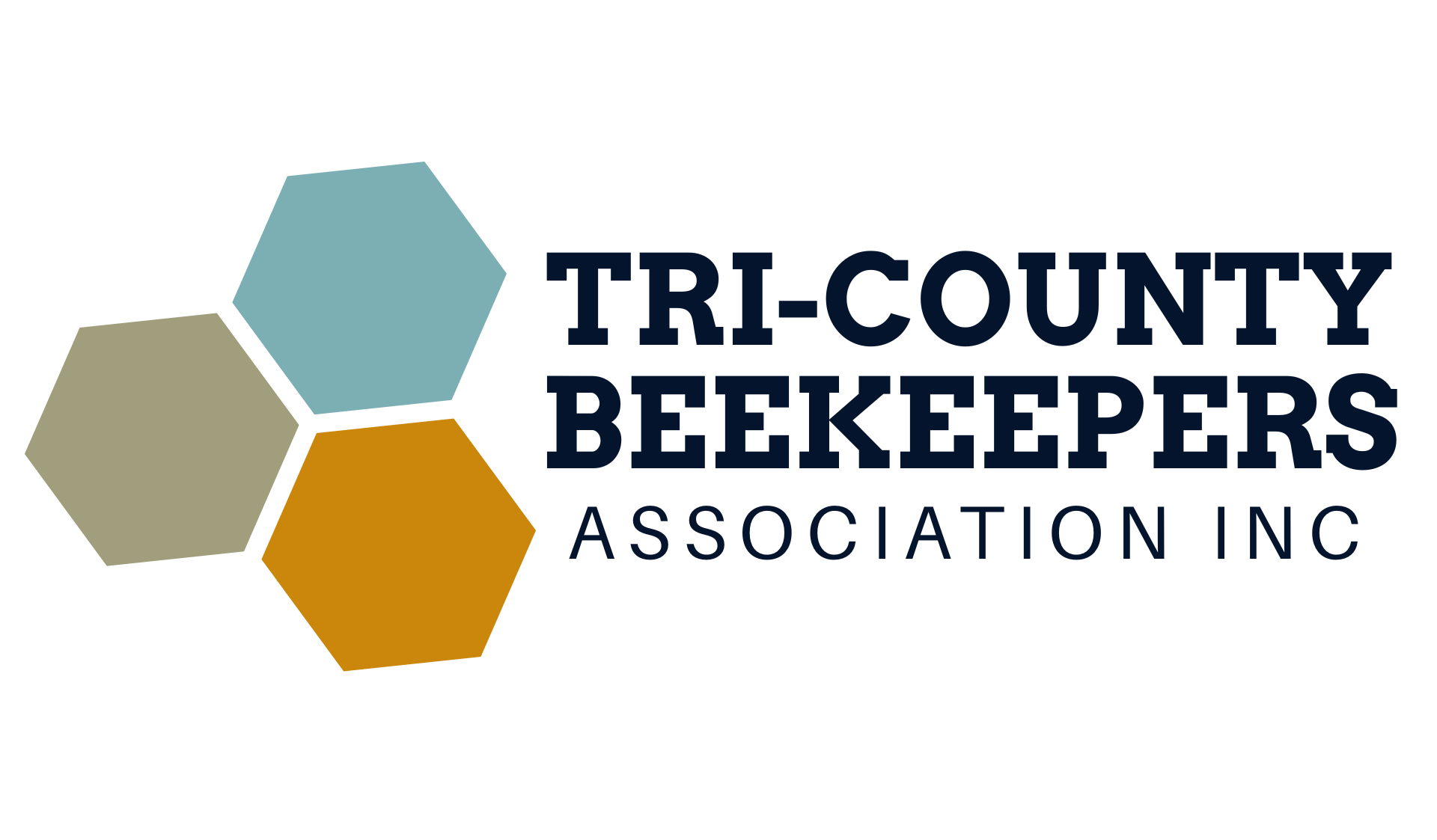 The logo for the tri-county beekeepers association inc.