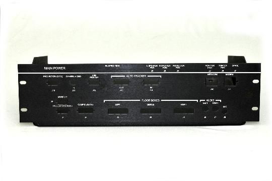 A black device with a few buttons on it