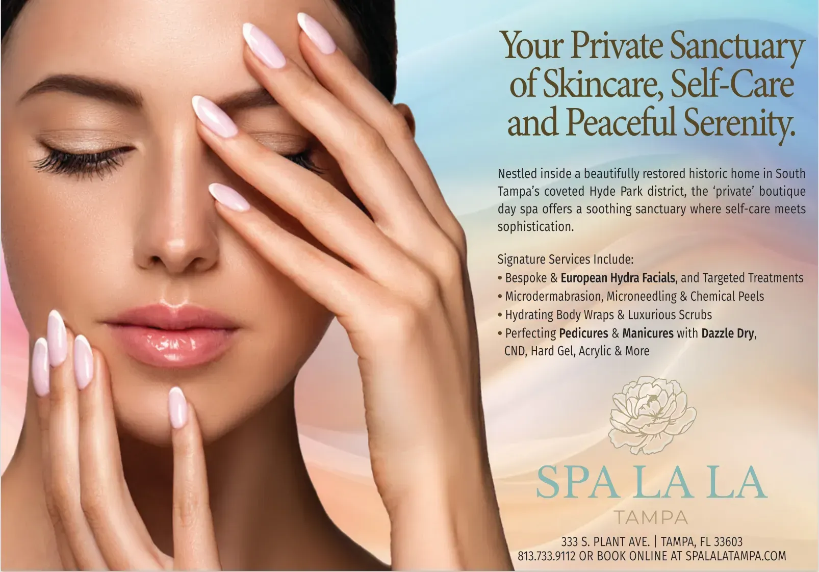 Your Private Sanctuary of Skincare, Self-Care and Peaceful Serenity