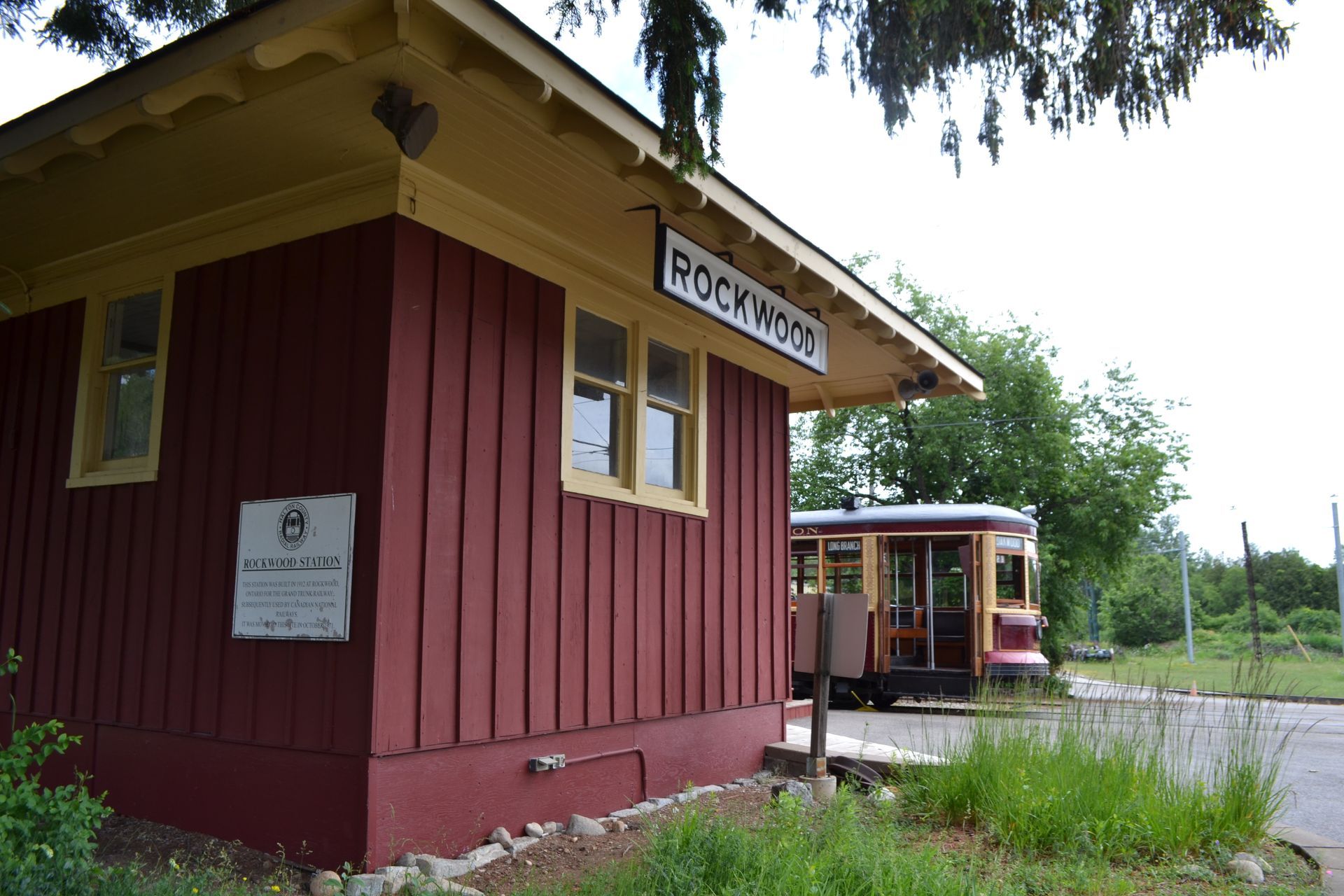 Historical Train Station of Rockwood Ontario