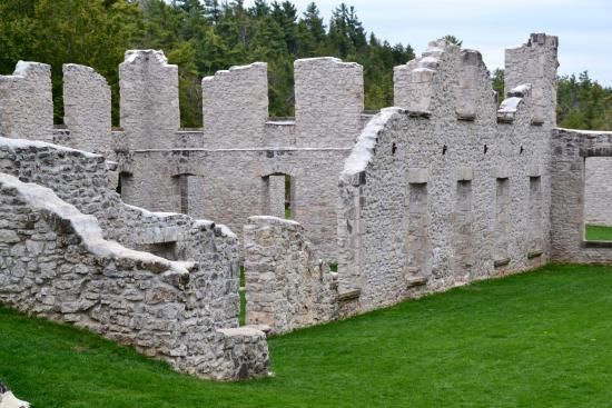The Historical Mill ruins of Rockwood Ontario