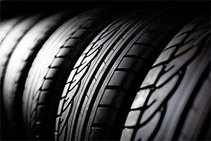 Tire Maintenance — Black Tires with Different Treads in Lafayette, IN