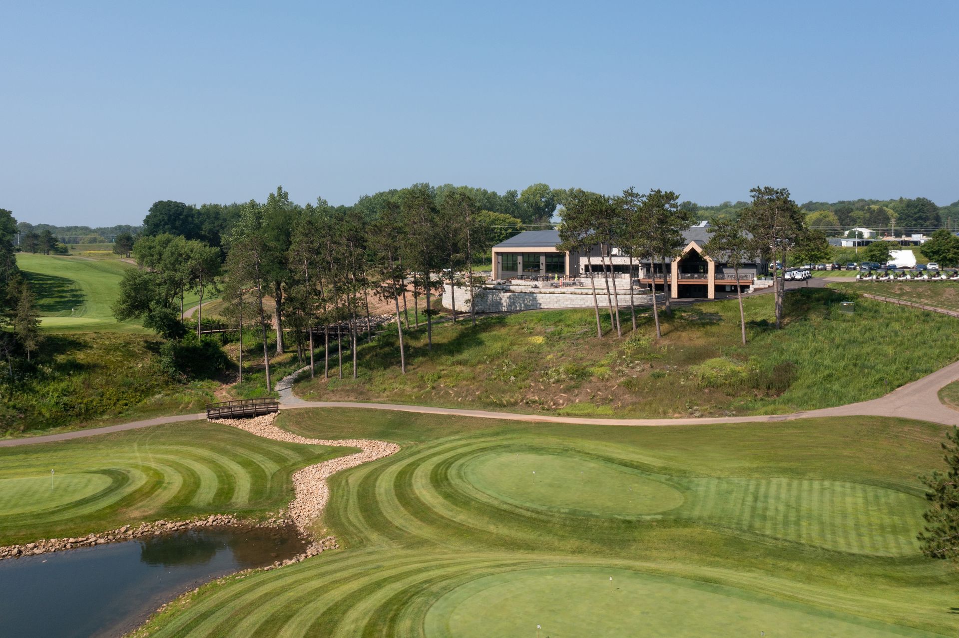 Pelz Player Greens at St. Croix National & The Grounds Restaurant