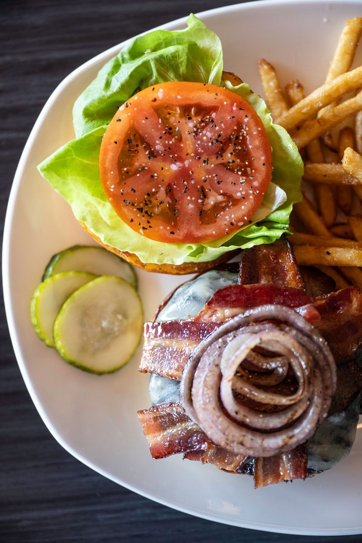 Burger with Beef Tallow Fries