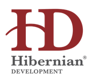 A logo for hibernian development is shown on a white background.