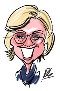 digital caricatures by david Green