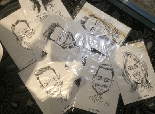 Hire caricature artist-caricatures drawing for all live events digital to markers.