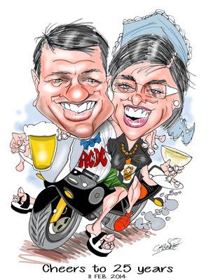 By caricature online quality caricatures by David Green